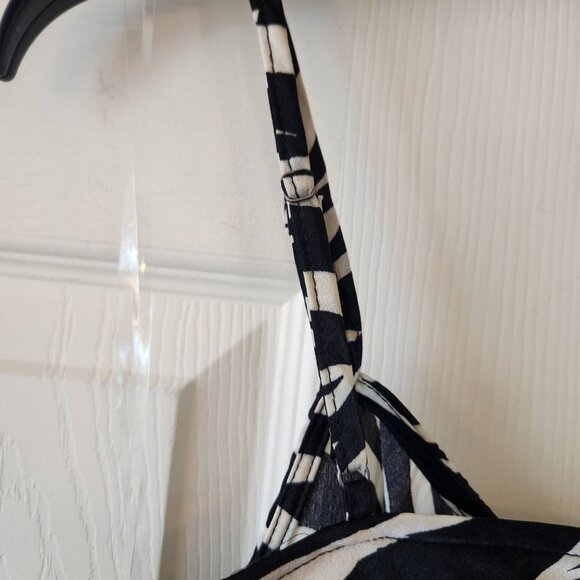 Time and Tru Womens Zebra Print Spaghetti Strap Cami Top XXXL Adjustable Straps - Picture 5 of 10